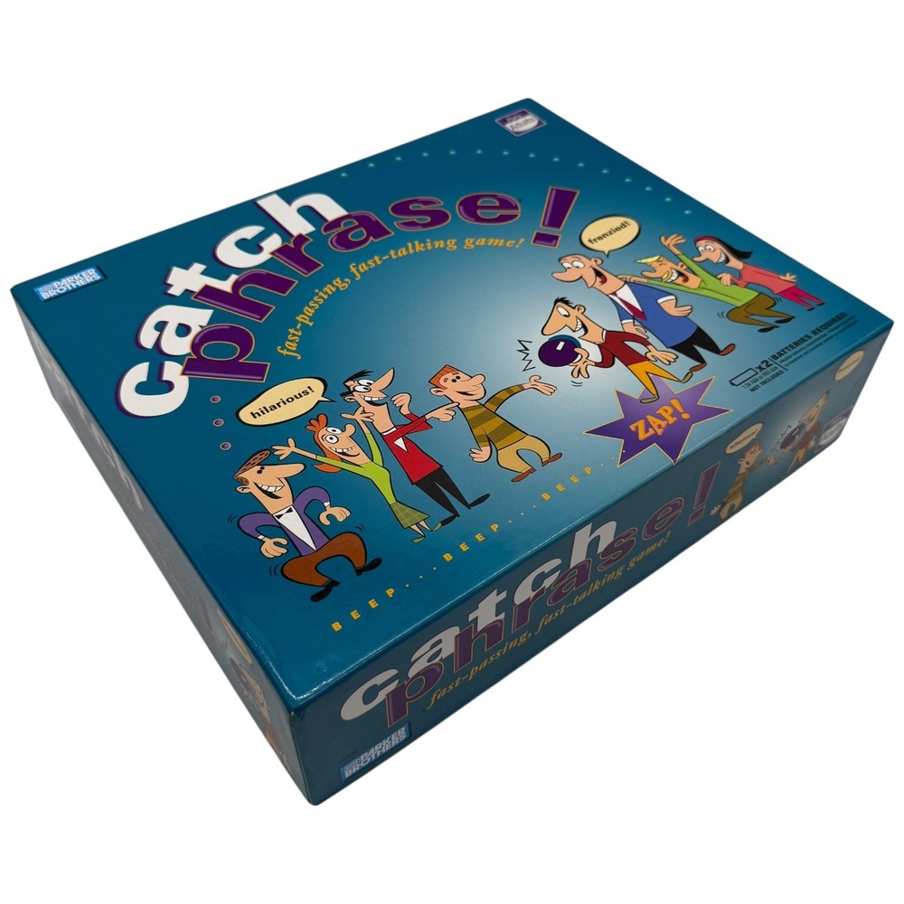 Parker Brothers Catch Phrase Party Game 2007 Edition Electronic Fast Talking Fun